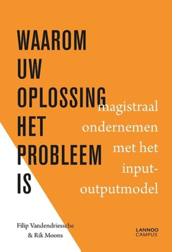 Waarom Uw Oplossing Het Probleem Is Magistraal Ondernemen Boekblog Managementboek Nl