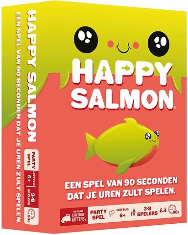 Happy Salmon - Nederlandstalig Kaartspel