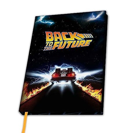 Back To The Future Delorean A5 Notebook