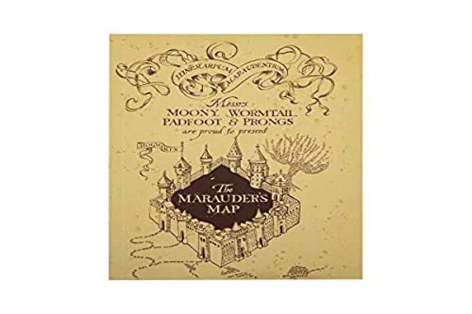 Marauder's Map Notebook