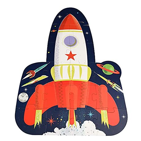Rocket jigsaw puzzle - Space Age