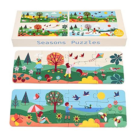 Four seasons jigsaw puzzles