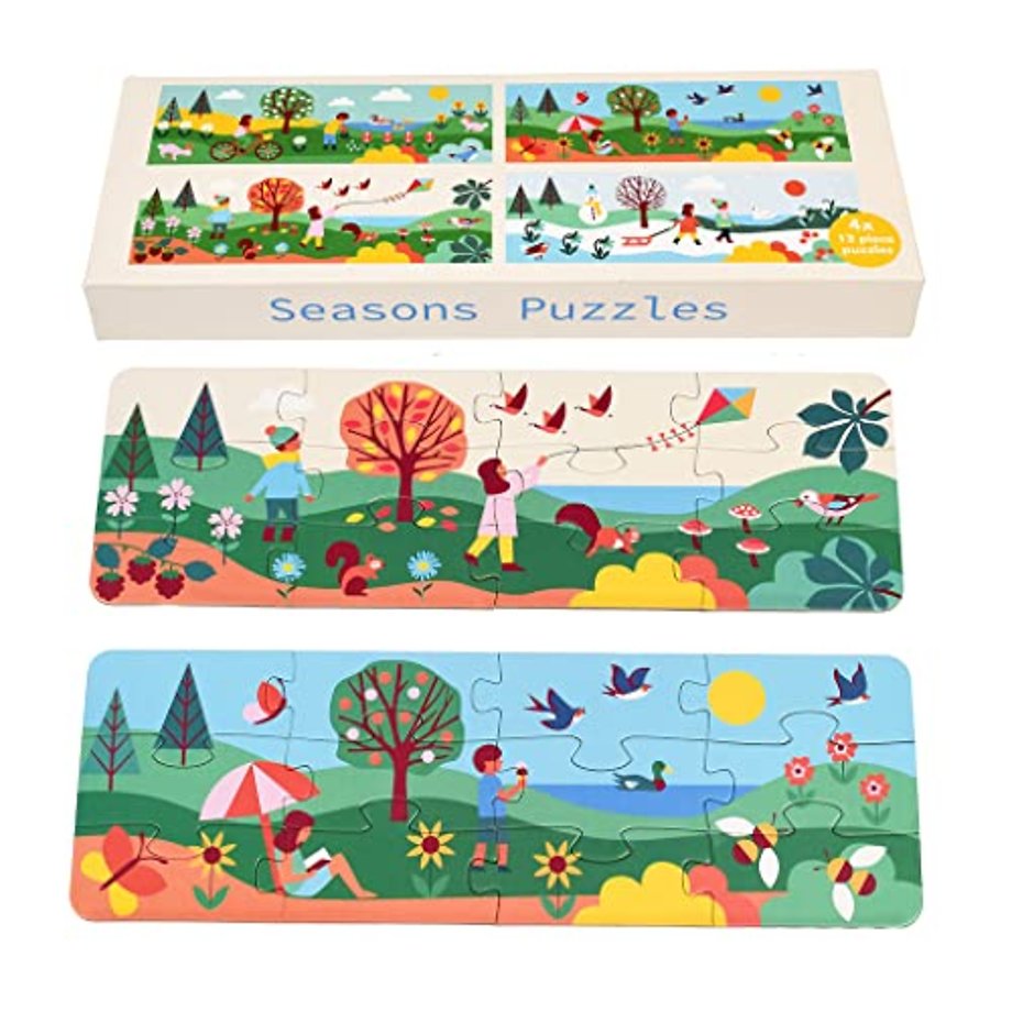 Four seasons jigsaw puzzles
