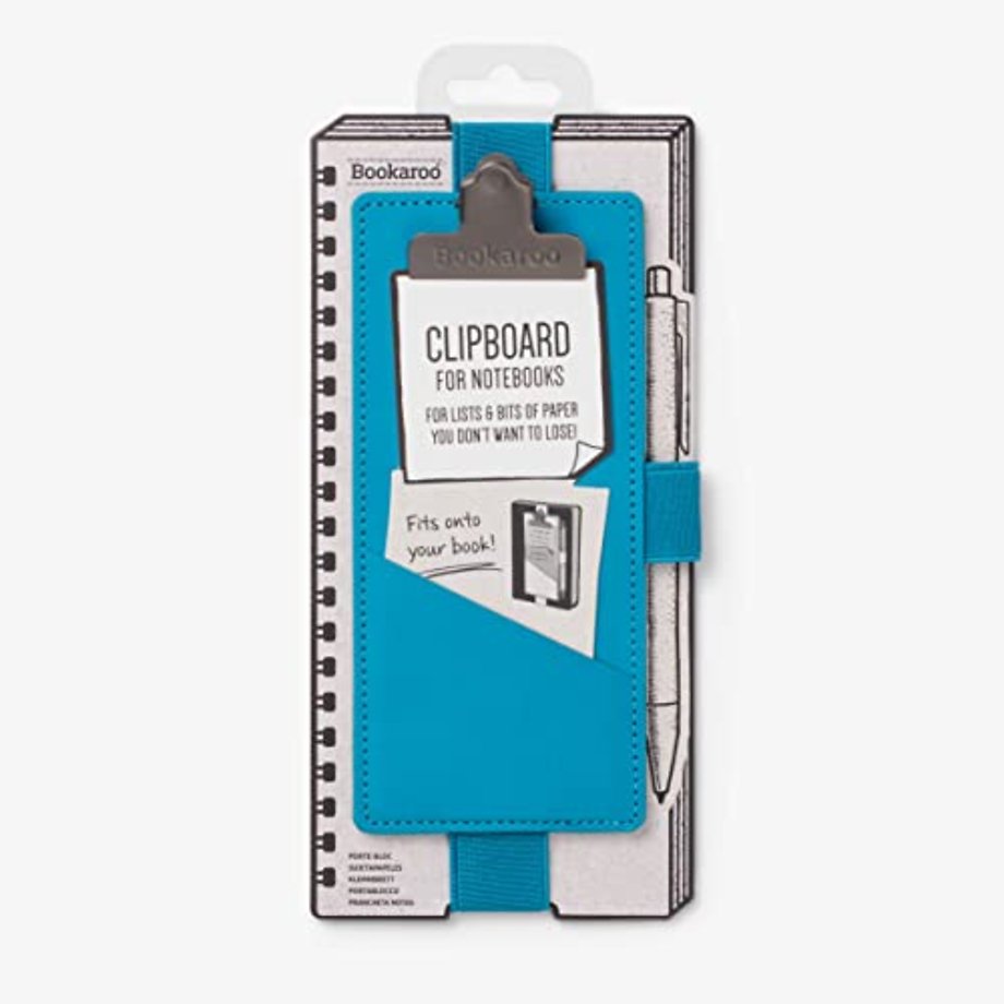 Bookaroo Notebook Clipboard - Turquoise