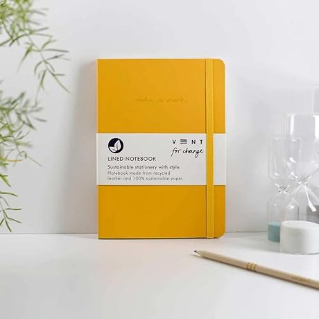 A5 Make a Mark - Mustard Yellow Notebook