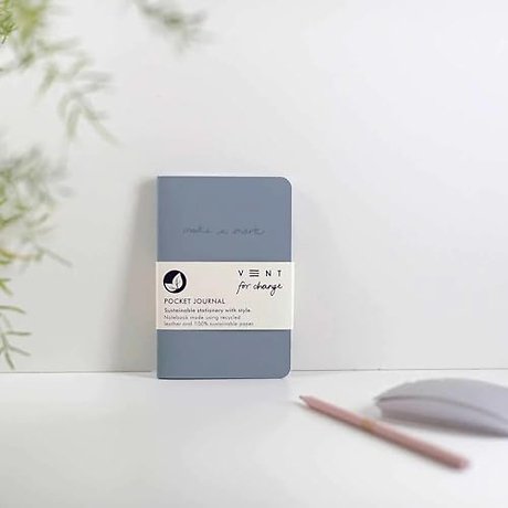 A5 Make a Mark - Dusty Blue Notebook