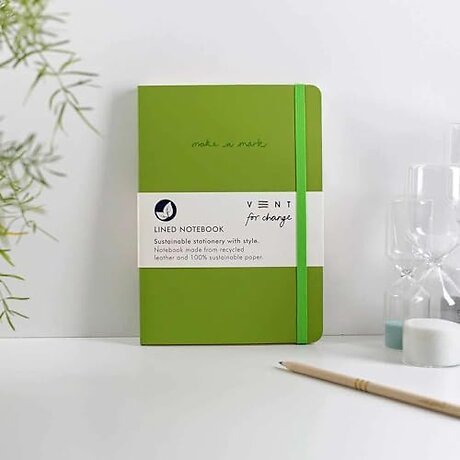 A5 Make a Mark - Green Notebook