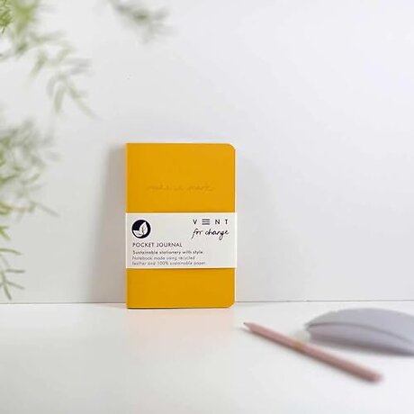 Make a Mark A6 Pocket Journal - Yellow