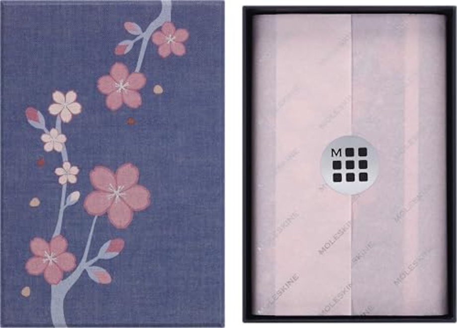 Moleskine Sakura 2025 Pocket Ruled Hardcover Notebook