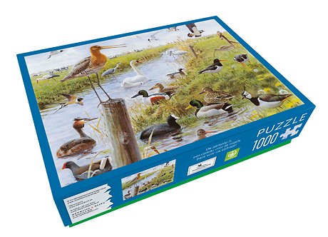 Puzzel - 1.000 stukjes -Vogels - Elwin van der Kolk - Vogelbescherming