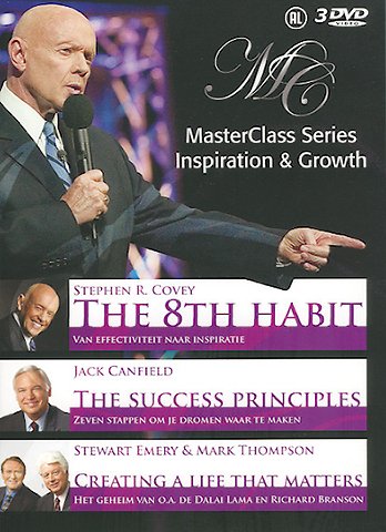 MasterClass Series: Stephen R. Covey, Jack Canfield, Stewart Emery & Mark Thompson (3 dvd's)