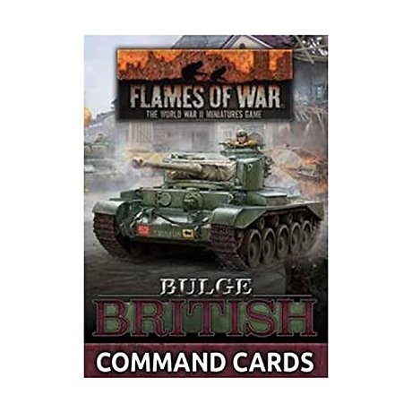 Bulge: British Command Cards (58x Cards)