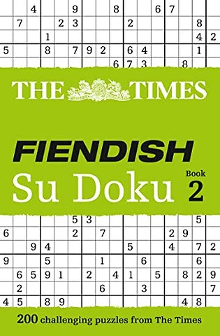 The Times Fiendish Su Doku Book 2