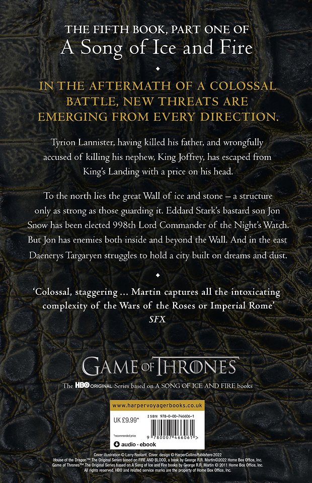 A Dance With Dragons: Part 1 Dreams and Dust