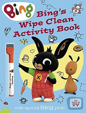 Bing’s Wipe Clean Activity Book
