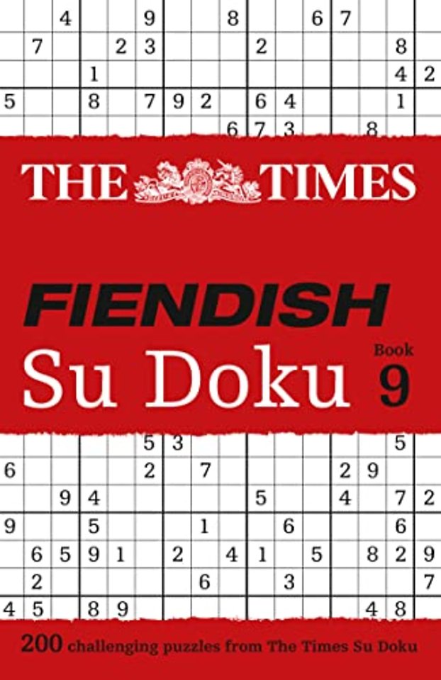 The Times Fiendish Su Doku Book 9