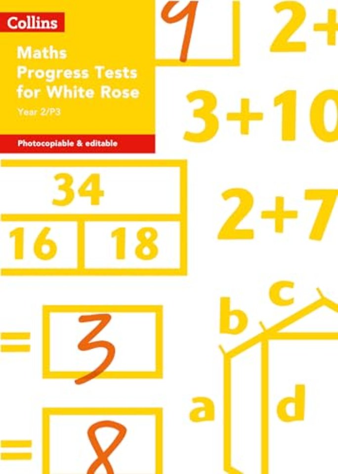 Year 2/P3 Maths Progress Tests for White Rose