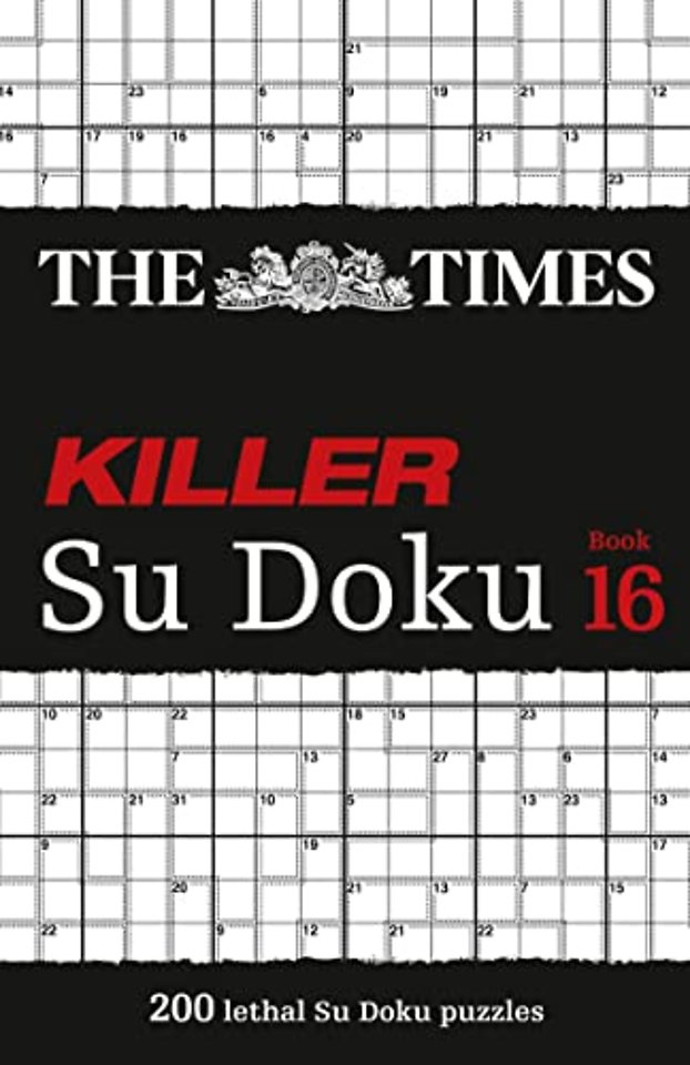 The Times Killer Su Doku Book 16
