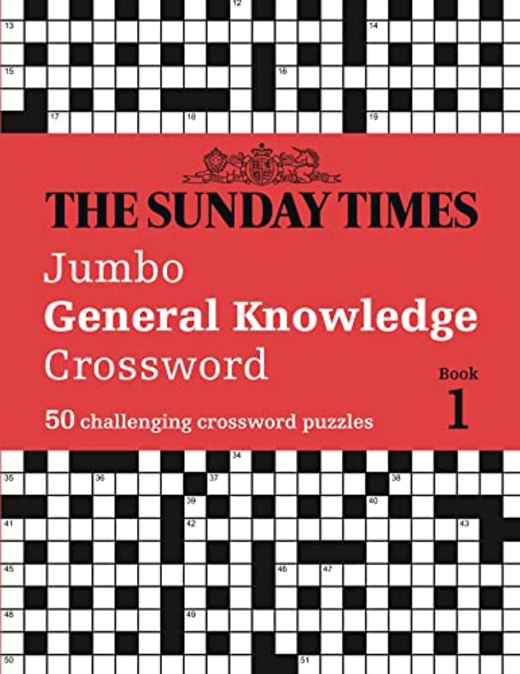 The Sunday Times Jumbo General Knowledge Crossword Book 1