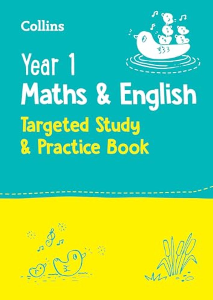 Year 1 Maths and English KS1 Targeted Study & Practice Book