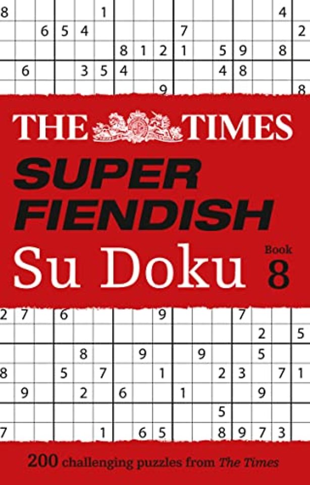 The Times Super Fiendish Su Doku Book 8