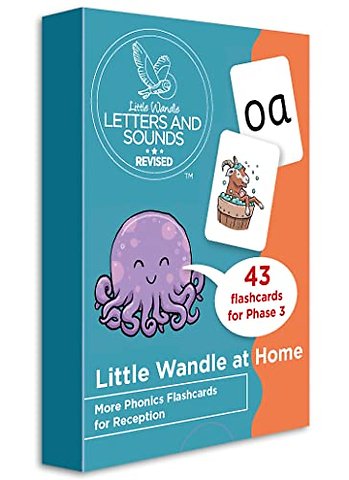 Little Wandle at Home More Phonics Flashcards for Reception