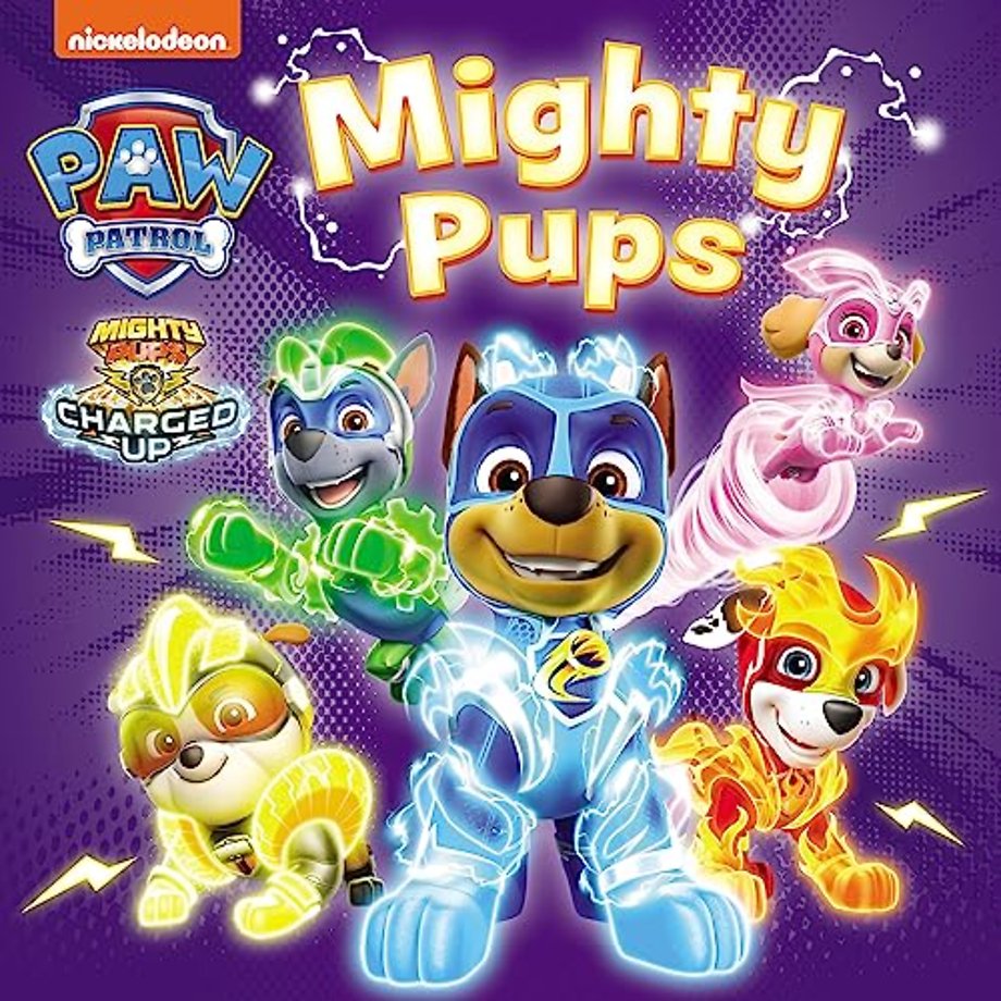 PAW Patrol Mighty Pups Board Book