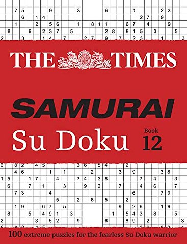 The Times Samurai Su Doku 12