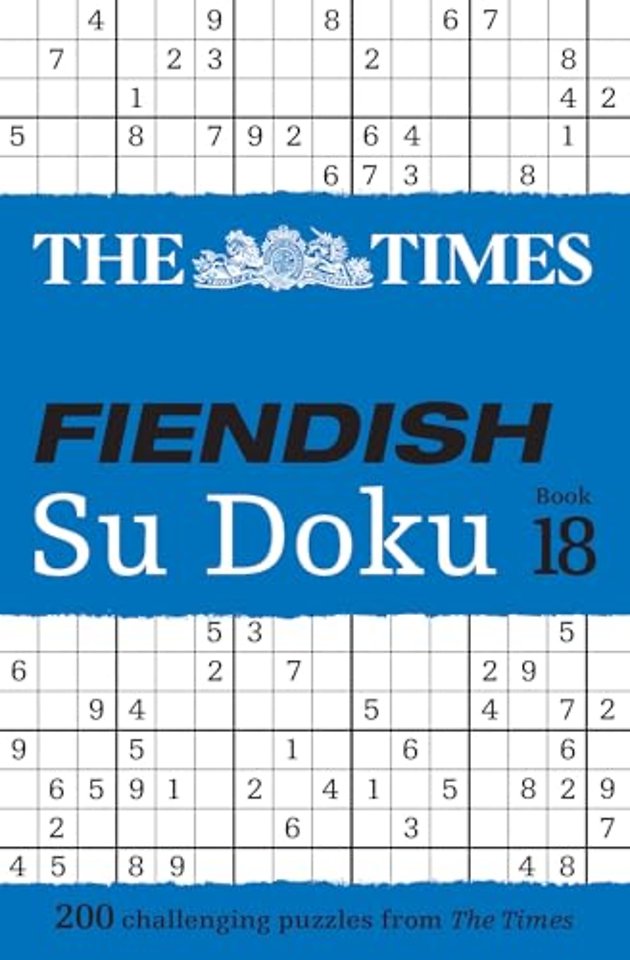 The Times Fiendish Su Doku Book 18