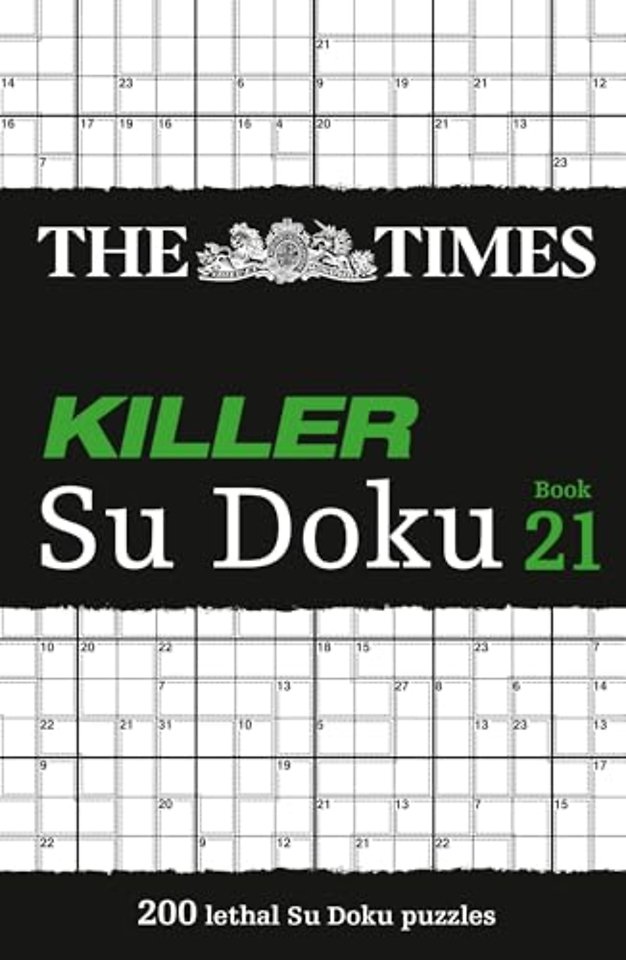 The Times Killer Su Doku Book 21