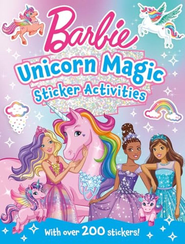 Barbie Unicorn Magic Sticker Activity Book