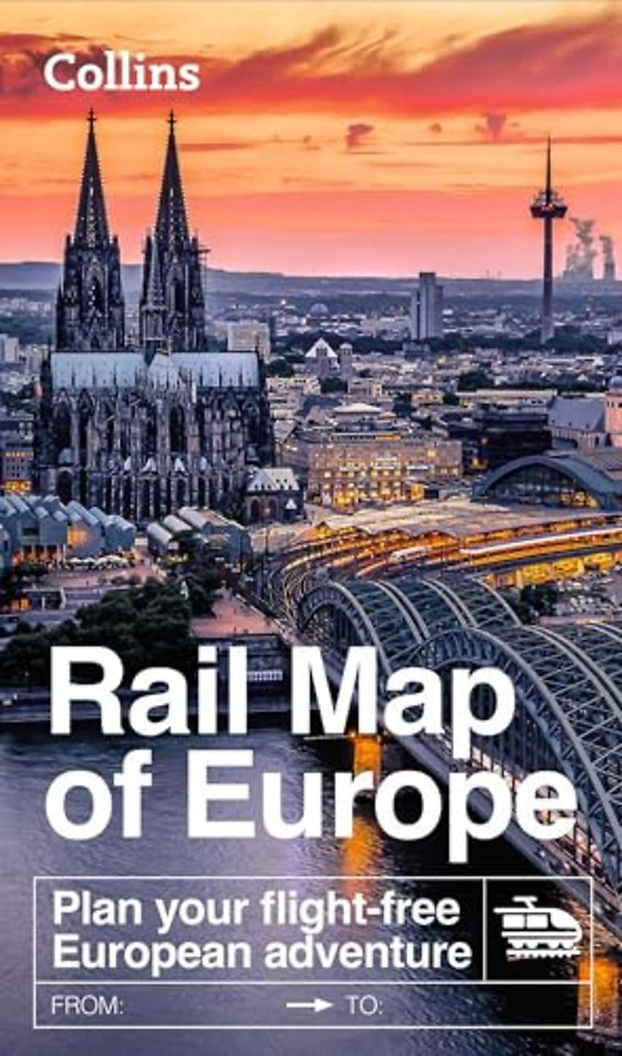 Collins Rail Map of Europe