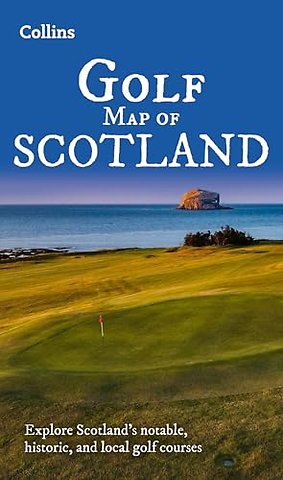 Collins Golf Map of Scotland