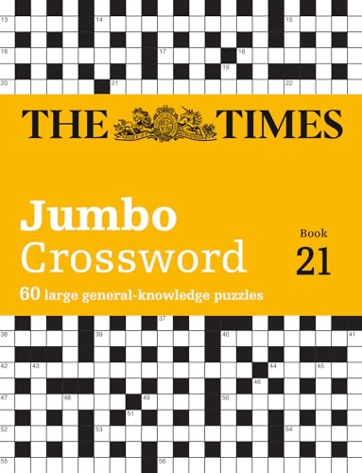 The Times 2 Jumbo Crossword Book 21