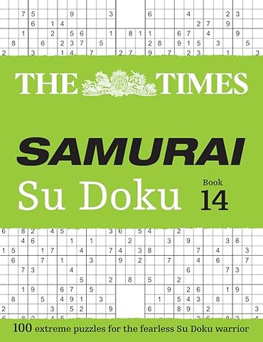 The Times Samurai Su Doku 14
