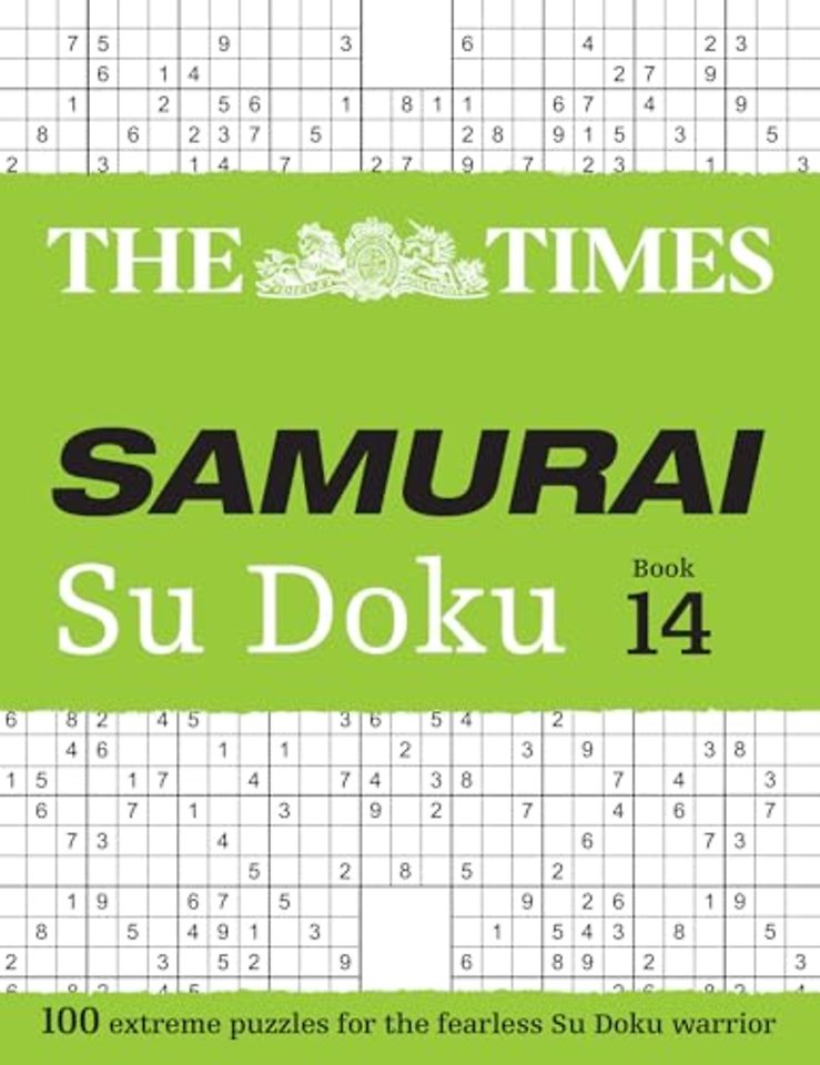 The Times Samurai Su Doku 14