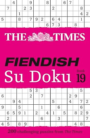The Times Fiendish Su Doku Book 19