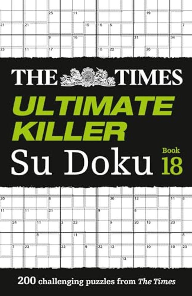 The Times Ultimate Killer Su Doku Book 18