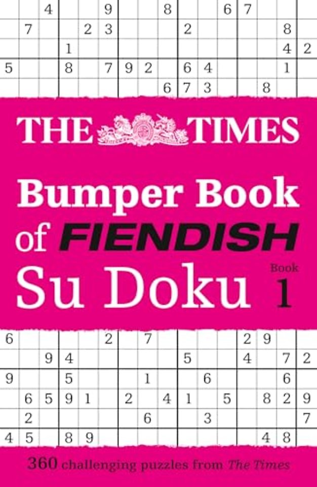 The Times Bumper Book of Fiendish Su Doku book 1