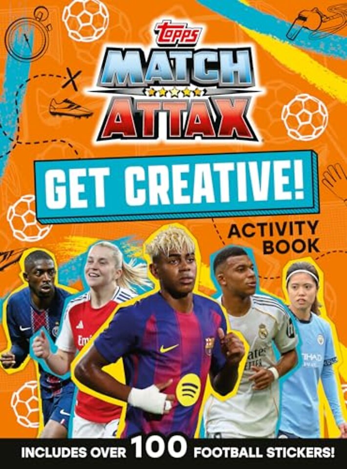 Match Attax Get Creative Sticker Activity Book