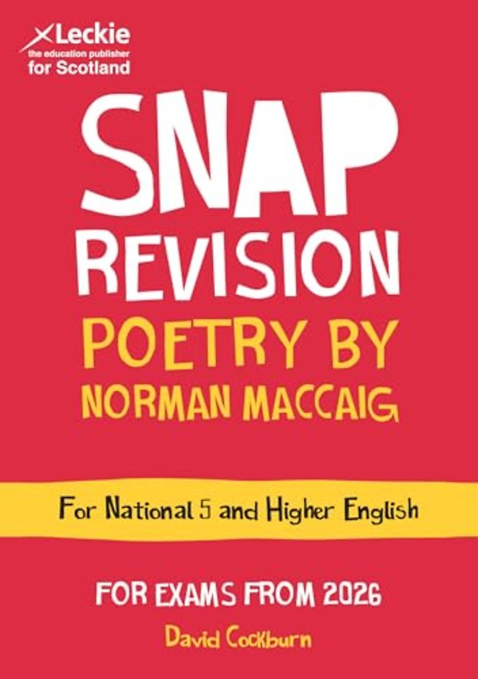 National 5/Higher English Revision: Poetry by Norman MacCaig