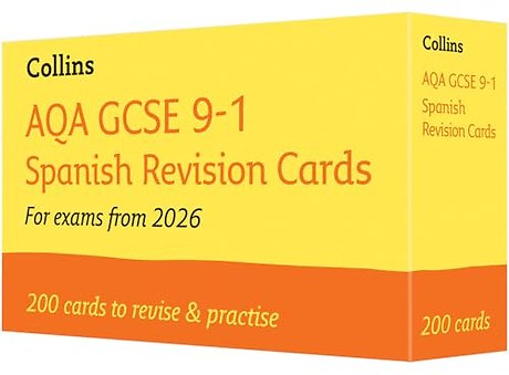 AQA GCSE 9-1 Spanish Vocabulary Revision Cards