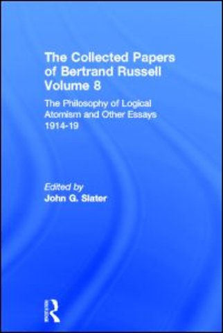 Collected Papers of Bertrand Russell