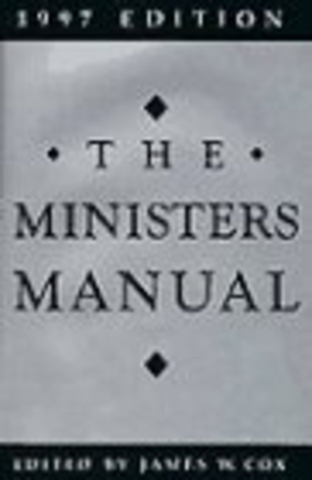 The Minister's Manual