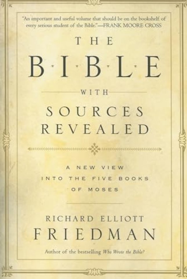 The Bible With Sources Revealed