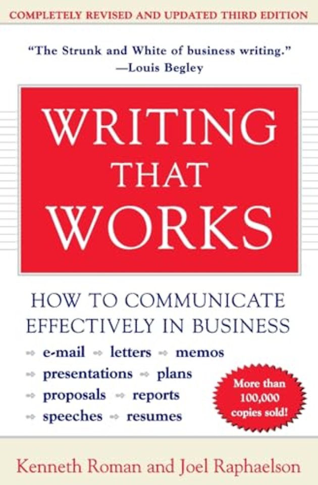 Writing That Works