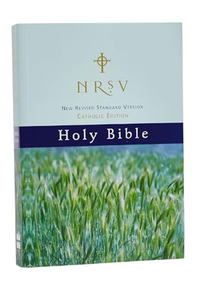 NRSV, Catholic Edition Bible, Paperback, Hillside Scenic
