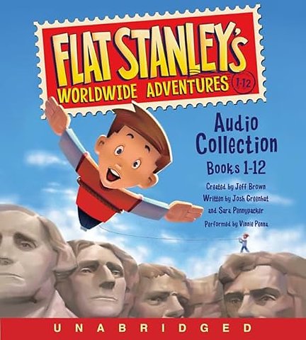 Flat Stanley's Worldwide Adventures Audio Collection: Books 1-12