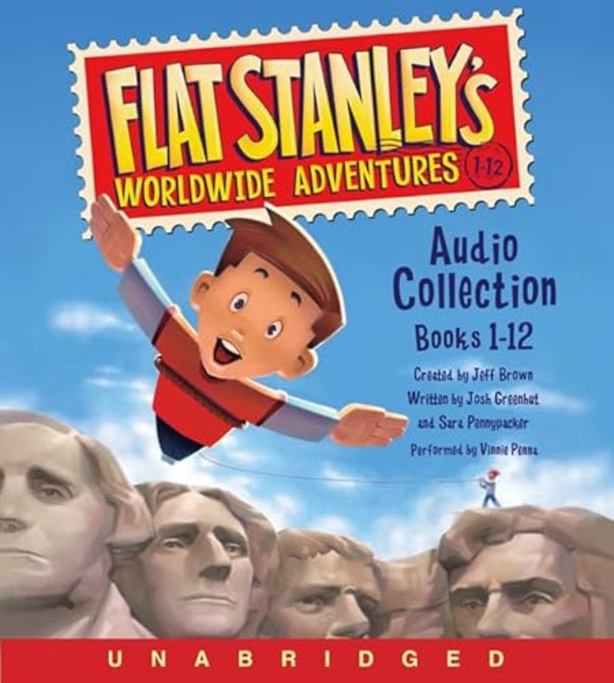 Flat Stanley's Worldwide Adventures Audio Collection: Books 1-12