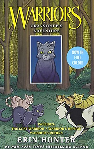 Warriors: Graystripe's Adventure: 3 Full-Color Warriors Books in 1
